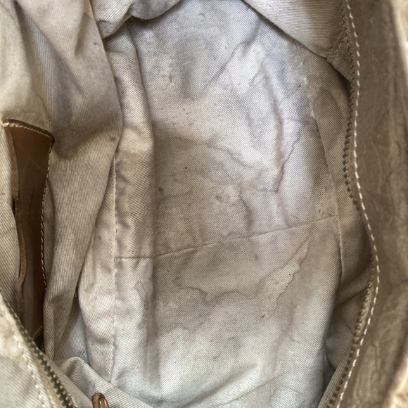 Free People leather satchel bag. Appr: 12by15 size. - Picture 8 of 11